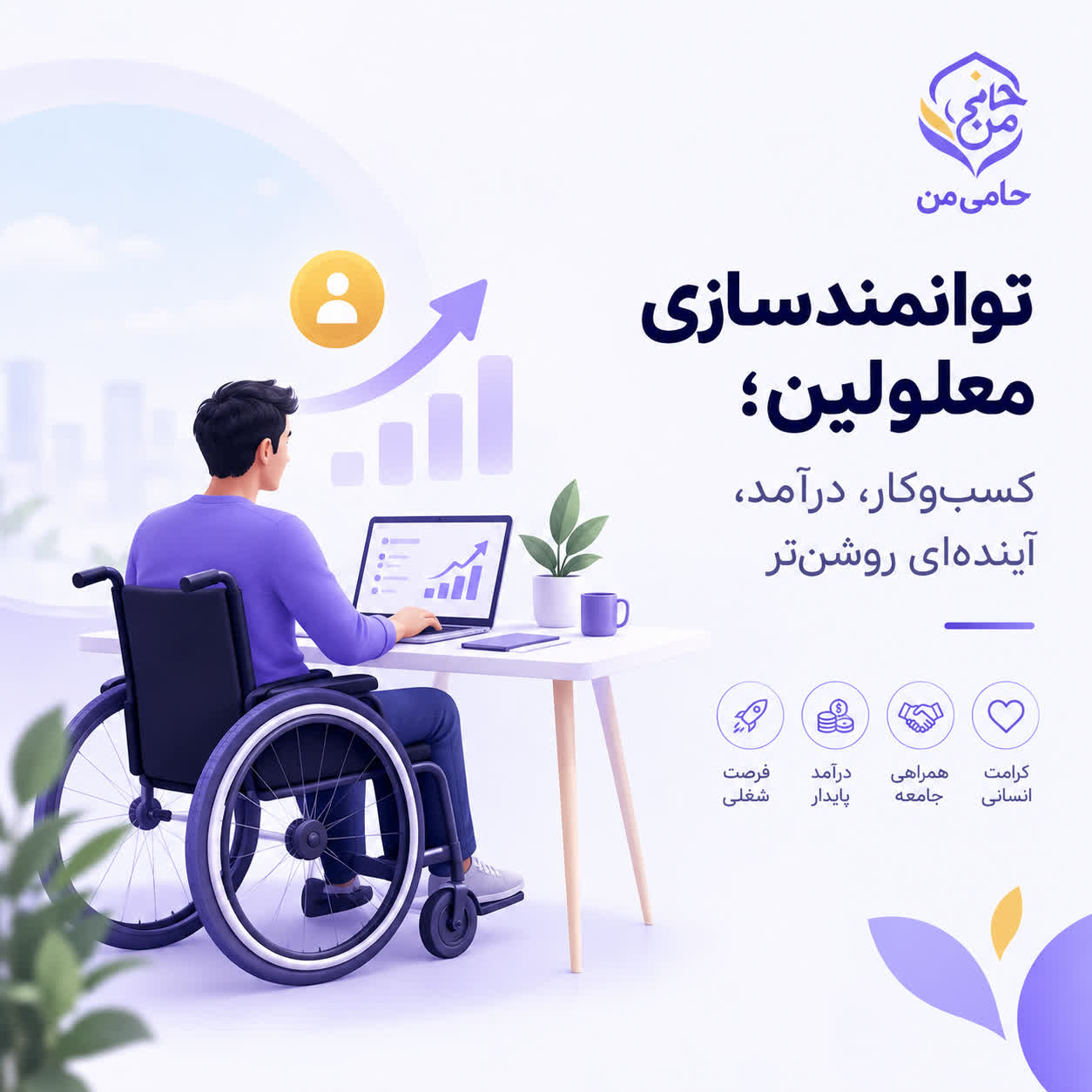توانمندسازی معلولین، کسب‌وکار و درآمد پایدار